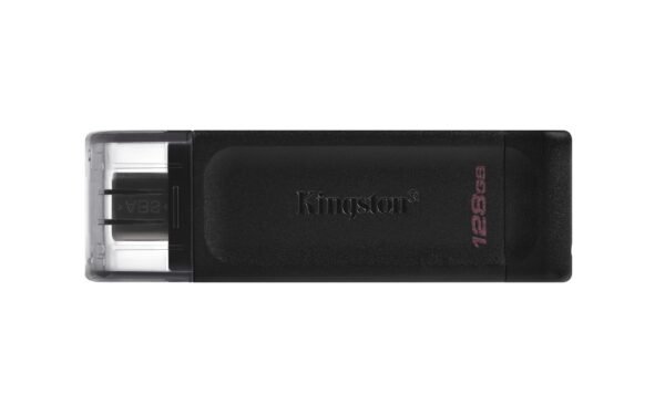 KINGSTON FLASH 128GB USB-C 3.2 Gen1 DataTraveler 70 KINGSTON FLASH 128GB USB-C 3.2 Gen1 DataTraveler 70