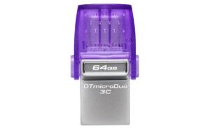 KINGSTON FLASH 64GB USB 3.2 DataTraveler microDuo 3C KINGSTON FLASH 64GB USB 3.2 DataTraveler microDuo 3C