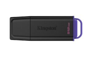 KINGSTON 512GB Portable USB 3.2 Gen 1 DataTraveler Exodia Black/Purple
