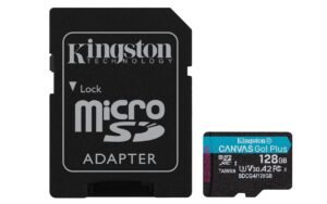 KINGSTON microSDXC Canvas Go Plus 128GB + Adapter KINGSTON microSDXC Canvas Go Plus 128GB + Adapter
