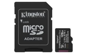 KINGSTON microSDXC 128GB Canvas Select Plus 3 + ADP KINGSTON microSDXC 128GB Canvas Select Plus 3 + ADP