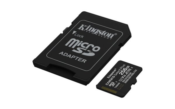 KINGSTON microSDXC 256GB Canvas Select Plus 3 + ADP