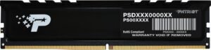 PATRIOT DDR5 16GB PRENIUM BLACK 5600MHz Rad1 PATRIOT DDR5 16GB PRENIUM BLACK 5600MHz Rad1