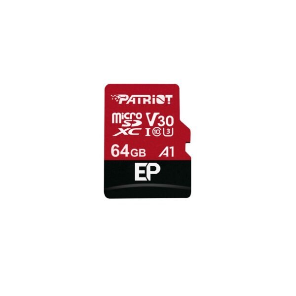 Karta Patriot Memory EP Pro PEF64GEP31MCX (64GB; Class 10, Class U3)