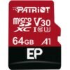 Karta Patriot Memory EP Pro PEF64GEP31MCX (64GB; Class 10, Class U3)