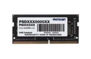PATRIOT SO-DIMM DDR4 SIGNATURE 16GB 3200MHz CL22 PATRIOT SO-DIMM DDR4 SIGNATURE 16GB 3200MHz CL22