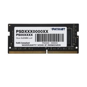 Patriot SO-DIMM DDR4 8GB 3200MHz Patriot SO-DIMM DDR4 8GB 3200MHz