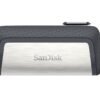 Pendrive SanDisk Ultra SDDDC2-128G-G46 (128GB; USB 3.1, USB-C; kolor czarny)