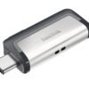 Pendrive SanDisk Ultra SDDDC2-128G-G46 (128GB; USB 3.1, USB-C; kolor czarny)