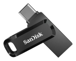 Pendrive SanDisk Ultra Dual GO SDDDC3-128G-G46 (128GB; USB 3.0, USB-C; kolor czarny) Pendrive SanDisk Ultra Dual GO SDDDC3-128G-G46 (128GB; USB 3.0, USB-C; kolor czarny)