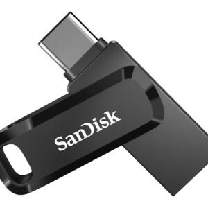 Pendrive SanDisk Ultra Dual GO SDDDC3-128G-G46 (128GB; USB 3.0, USB-C; kolor czarny)