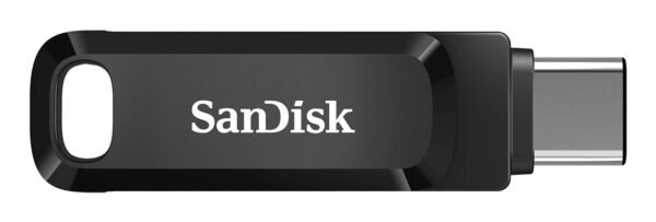 Pendrive SanDisk Ultra Dual GO SDDDC3-128G-G46 (128GB; USB 3.0, USB-C; kolor czarny)