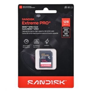 Sandisk Extreme Pro SD UHS-I 128GB SD 250MB/s(R) / 120MB/s(W)