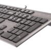 Klawiatura membranowa A4 TECH KV-300H A4TKLA39976 (USB 2.0; (US); kolor czarny)