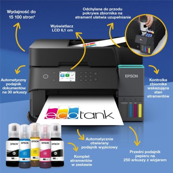 Urządzenie wielofunkcyjne Epson EcoTank L6370