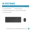Zestaw klawiatura + mysz HP 330 Wireless Mouse and Keyboard Combo czarne 2V9E6AA