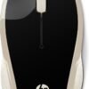 Mysz HP Wireless Mouse 200 Silk Gold bezprzewodowa czarno-złota 2HU83AA