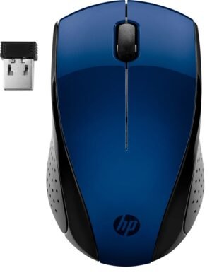 Mysz HP Wireless Mouse 220 Lumiere Blue bezprzewodowa niebieska 7KX11AA Mysz HP Wireless Mouse 220 Lumiere Blue bezprzewodowa niebieska 7KX11AA
