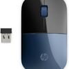 Mysz HP Z3700 Wireless Mouse Lumiere Blue bezprzewodowa czarno-niebieska 7UH88AA