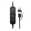 Słuchawki przewodowe HP Poly Mission 825 Stereo USB Wired Headset