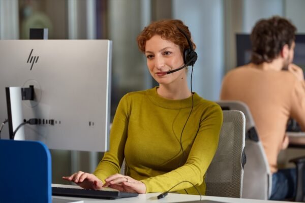 Słuchawki przewodowe HP Poly Mission 415 Monaural USB Wired Headset Classic Słuchawki przewodowe HP Poly Mission 415 Monaural USB Wired Headset Classic