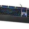 Klawiatura mechaniczna IBOX AURORA K-4 RGB IKGMK4 (USB; (US); kolor czarny)