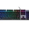 Klawiatura mechaniczna IBOX AURORA K-4 RGB IKGMK4 (USB; (US); kolor czarny)