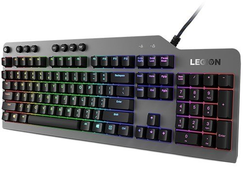Klawiatura gamingowa Lenovo Legion K500 RGB Mechanical (US English) Klawiatura gamingowa Lenovo Legion K500 RGB Mechanical (US English)