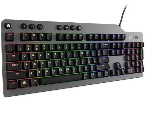 Klawiatura gamingowa Lenovo Legion K500 RGB Mechanical (US English) Klawiatura gamingowa Lenovo Legion K500 RGB Mechanical (US English)