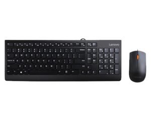 Zestaw klawiatura i mysz przewodowe Lenovo 300 USB Combo (US English) Zestaw klawiatura i mysz przewodowe Lenovo 300 USB Combo (US English)