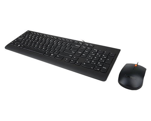 Zestaw klawiatura i mysz przewodowe Lenovo 300 USB Combo (US English) Zestaw klawiatura i mysz przewodowe Lenovo 300 USB Combo (US English)