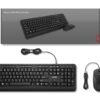 Zestaw klawiatura i mysz przewodowe Lenovo 160 Wired Combo