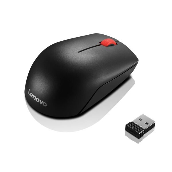 Mysz bezprzewodowa Lenovo Essential Wireless Compact Mouse Black (4Y50R20864)