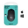 Mysz Logitech M330 910-004909 (USB 2.0; kolor czarny; optyczna)