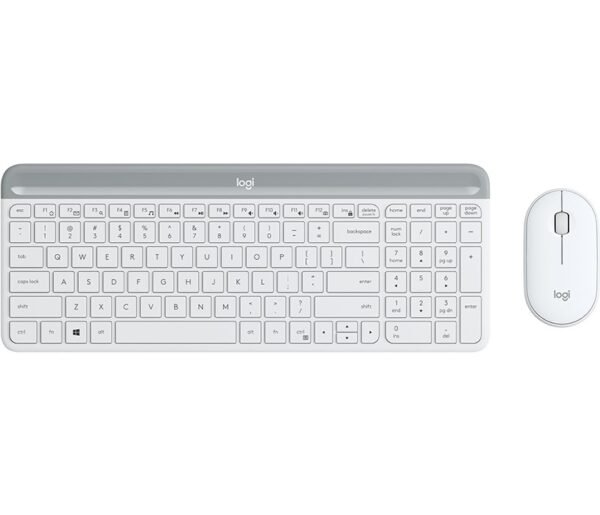 Klawiatura + mysz Logitech MK470 Biały