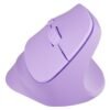 MYSZ WERTYKALNA NATEC CRAKE 2 BEZPRZEWODOWA 2400DPI BLUETOOTH 5.2 + 2.4GHZ PURE LAVENDER