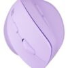 MYSZ WERTYKALNA NATEC CRAKE 2 BEZPRZEWODOWA 2400DPI BLUETOOTH 5.2 + 2.4GHZ PURE LAVENDER