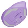 MYSZ WERTYKALNA NATEC CRAKE 2 BEZPRZEWODOWA 2400DPI BLUETOOTH 5.2 + 2.4GHZ PURE LAVENDER