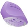 MYSZ WERTYKALNA NATEC CRAKE 2 BEZPRZEWODOWA 2400DPI BLUETOOTH 5.2 + 2.4GHZ PURE LAVENDER
