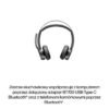 POLY Zestaw słuchawkowy Voyager Focus 2 z certyfikatem Microsoft Teams USB-C-C + przejściówka USB-C/A + podstawka ładująca /Retail