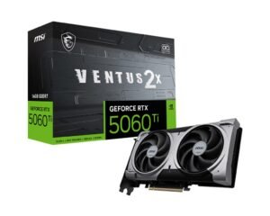 Karta graficzna MSI RTX 5060 Ti 16G VENTUS 2X OC PLUS Karta graficzna MSI RTX 5060 Ti 16G VENTUS 2X OC PLUS