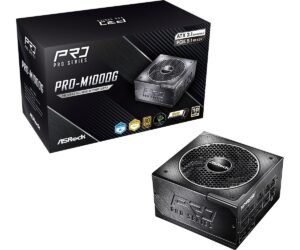 Zasilacz Asrock PRO-M1000G 1000W 80 PLUS Gold Zasilacz Asrock PRO-M1000G 1000W 80 PLUS Gold